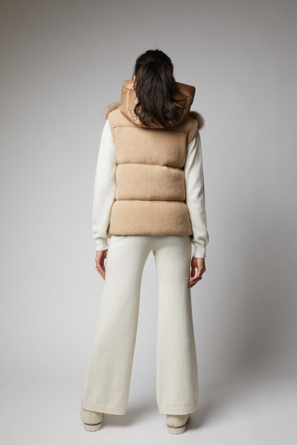 24/25 gilet in zibellino/piumino - immagine 4