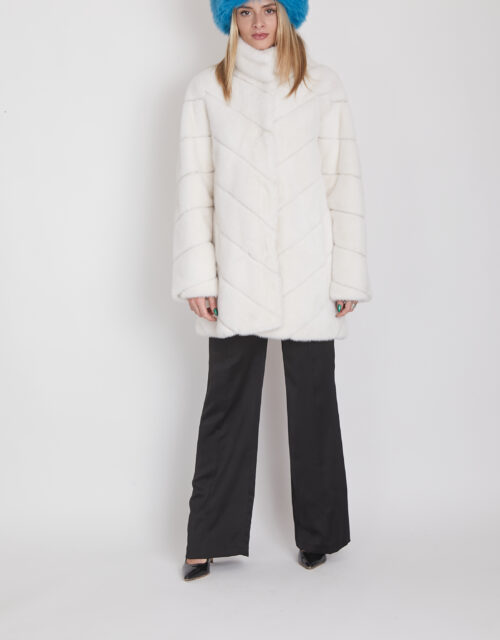 24/25 cappotto ecologico bianco