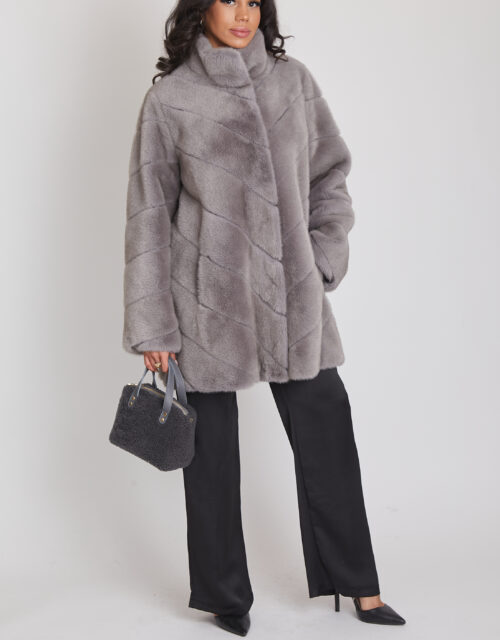 24/25 cappotto ecologico grigio