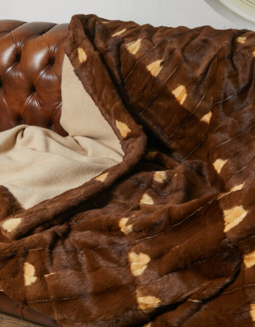 Coperta in ermellino